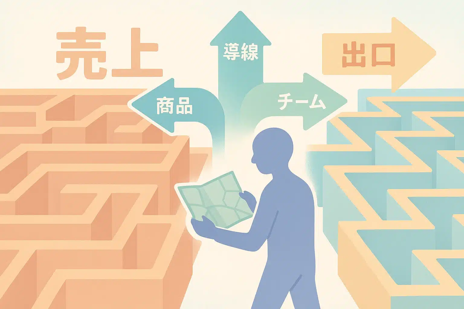再設計の第一歩を踏み出すイメージ