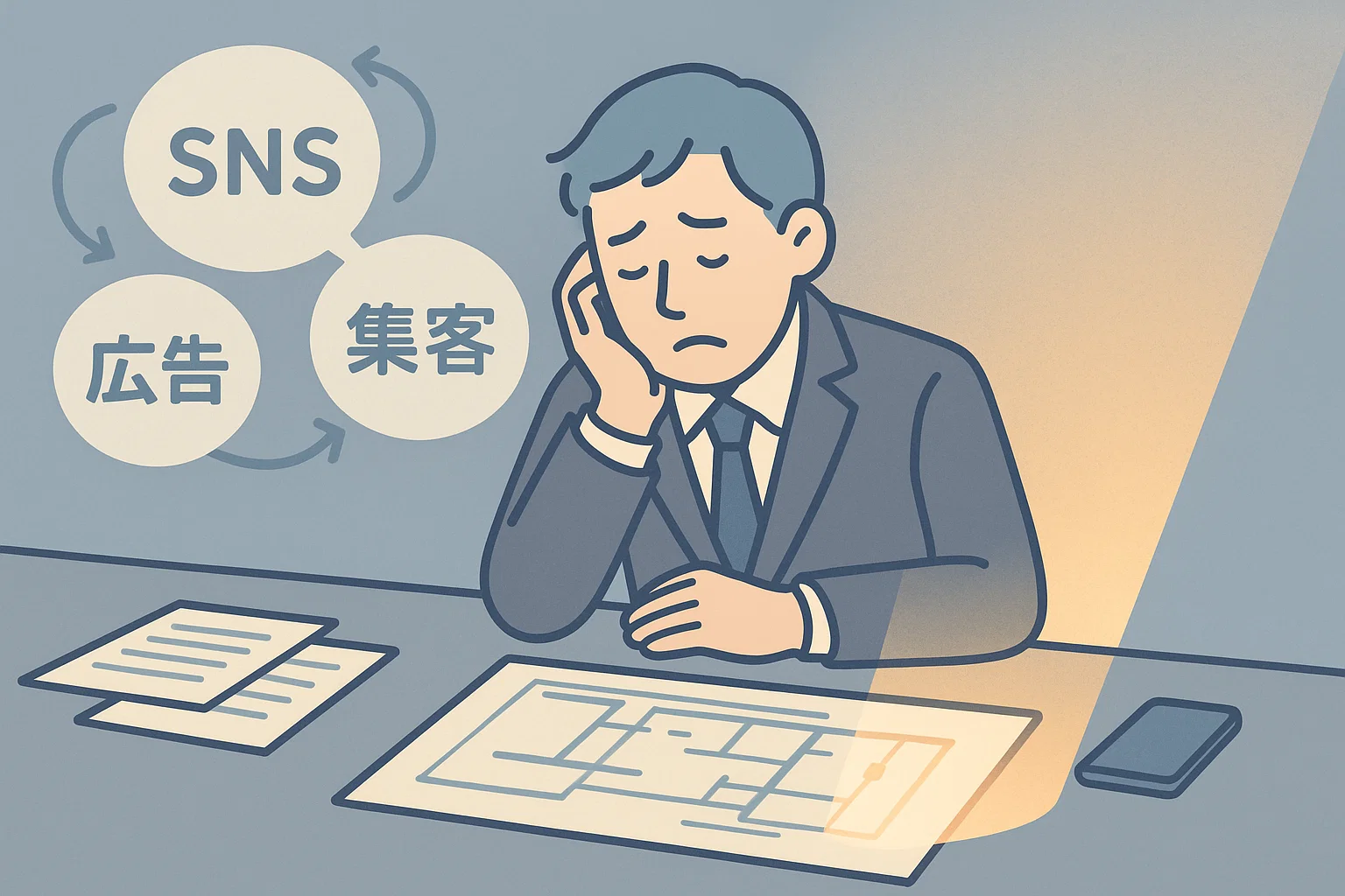 努力と成果が結びつかない構造
