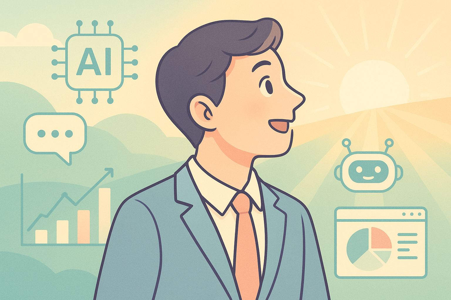 STPフレームワークの図解(Segmentation, Targeting, Positioning)
